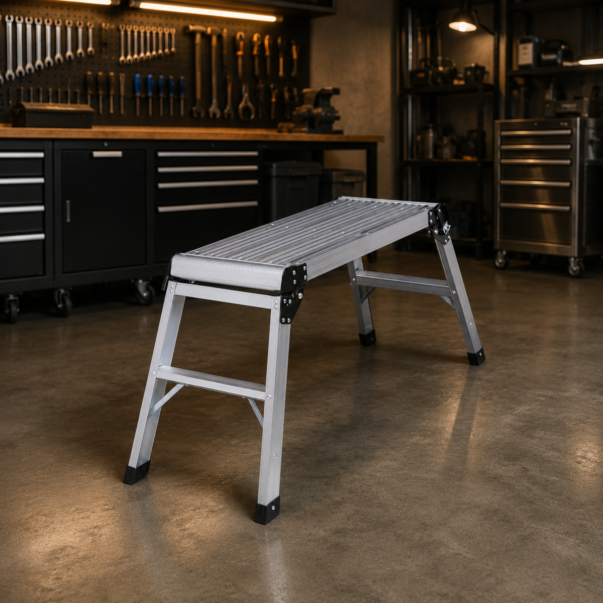 Aluminum Folding Stool Ladder