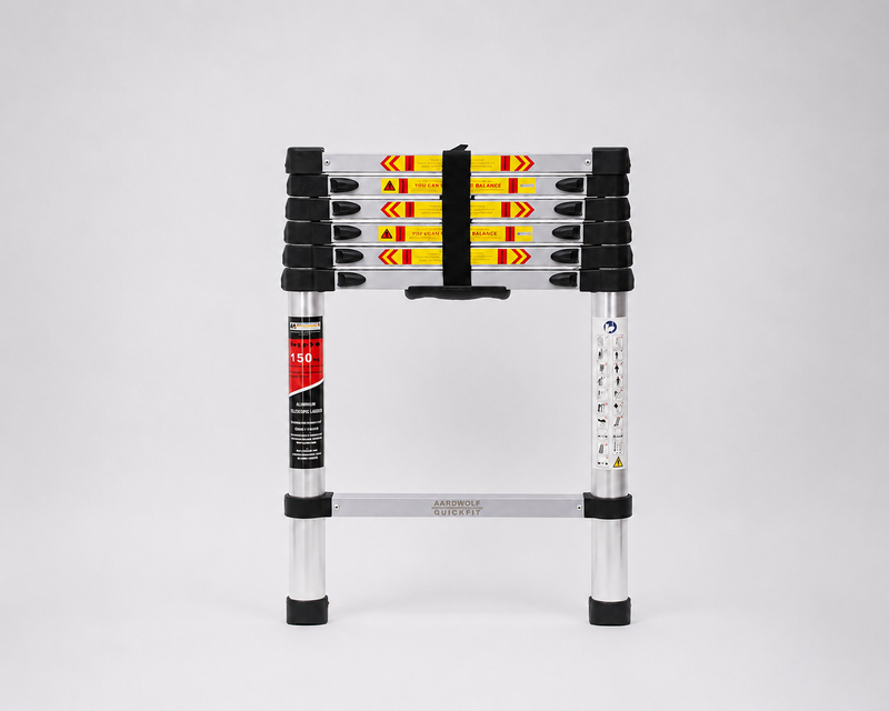 Telescopic ladder 6.5 ft folded ##6.5 feet